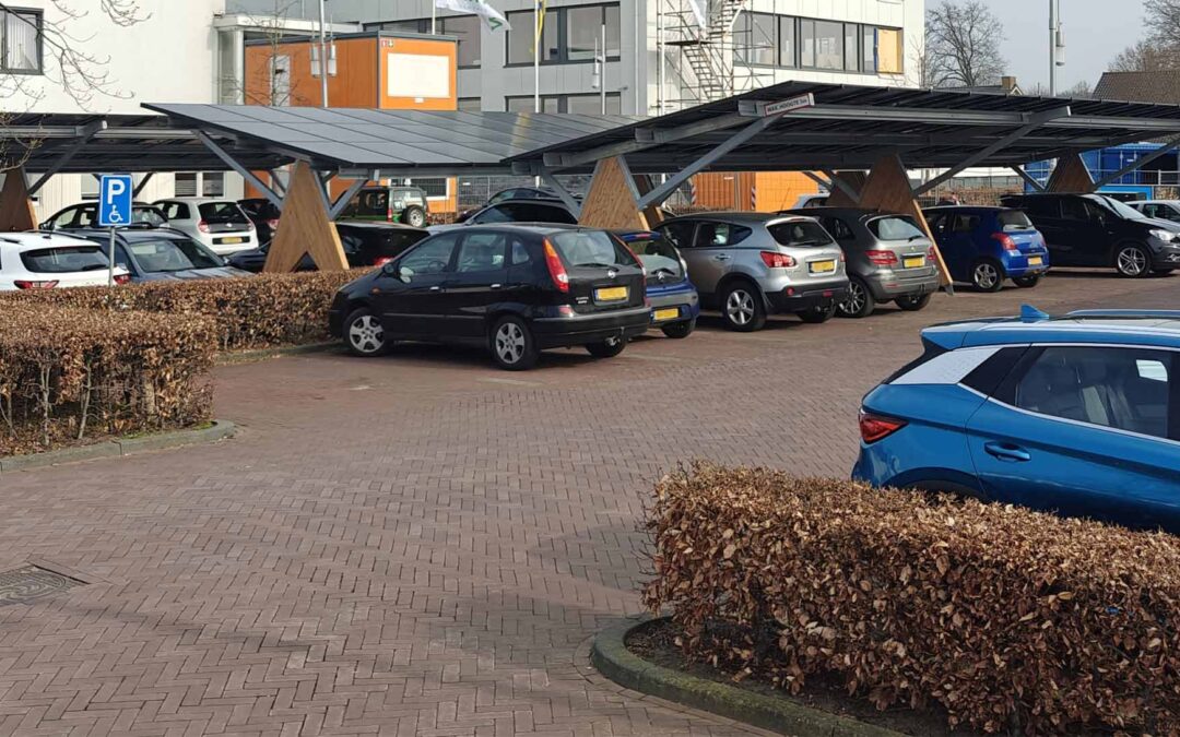 Zonnecarports gemeente Bergen