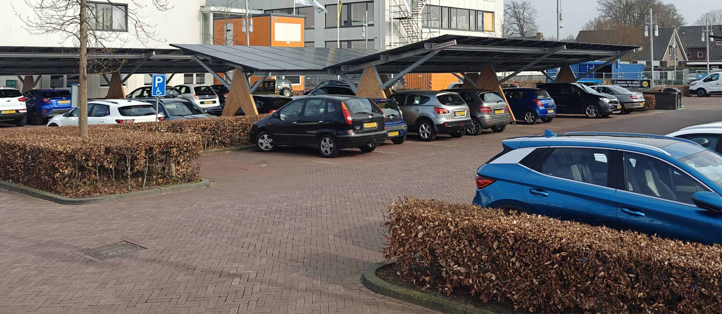 Zonnecarports gemeente Bergen